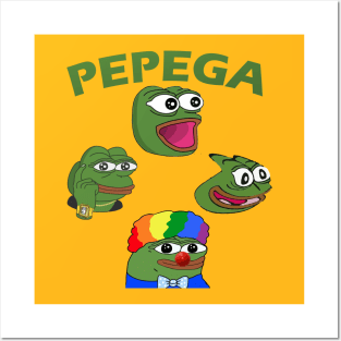 PEPEGA Posters and Art